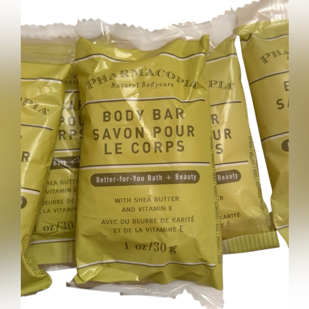 Pharmacopia Natural Bodycare Body Bar Bundle of 6 travel size 1 oz bars - Picture 4 of 5